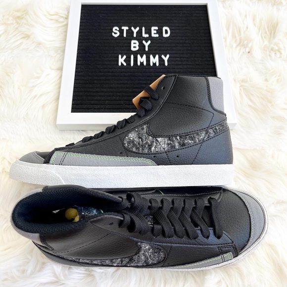 NIKE BLAZER MID 77 Sneakers Shoes Shoe New - Picture 4 of 5